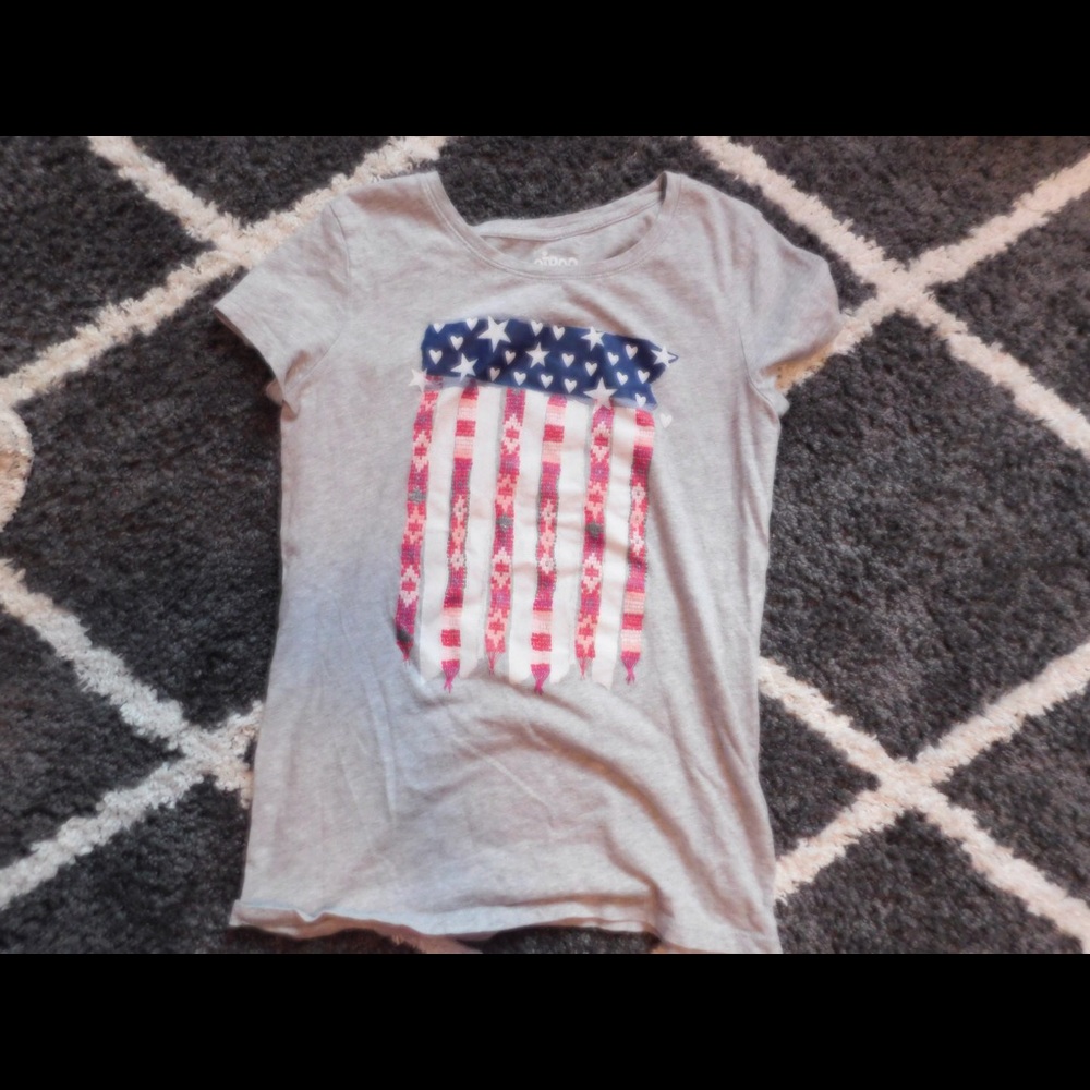 American flag shirt
